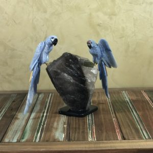 araras de quartzo azul