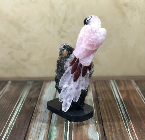 Arara de quartzo rosa - Image 3