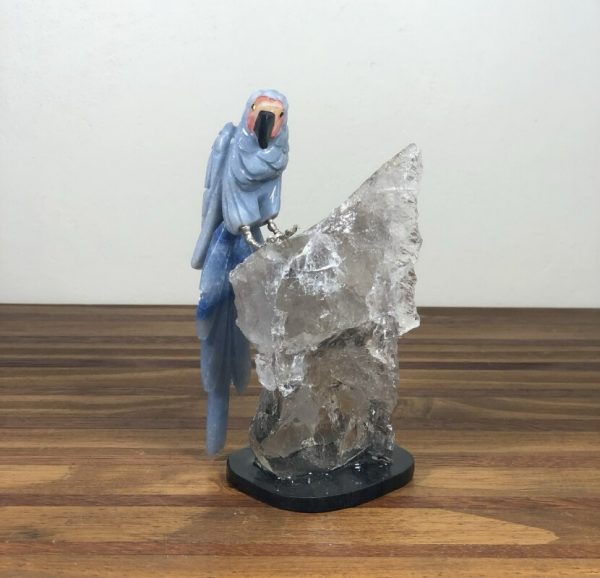 Arara de quartzo azul