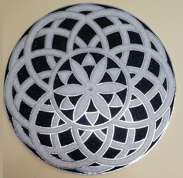 Mandala Turmalina Negra