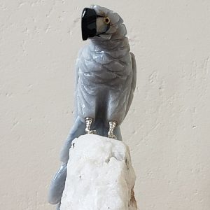 Arara de quartzo azul