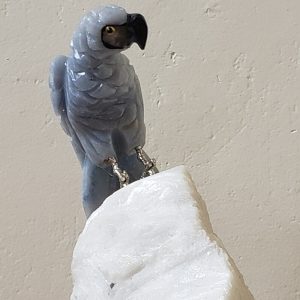 Arara de quartzo azul