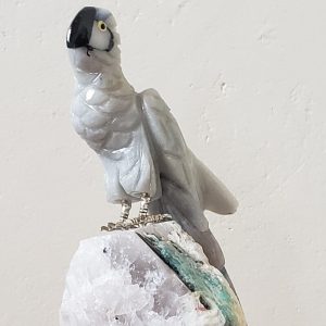 Arara de quartzo azul