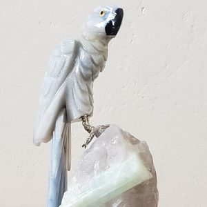 Arara de quartzo azul