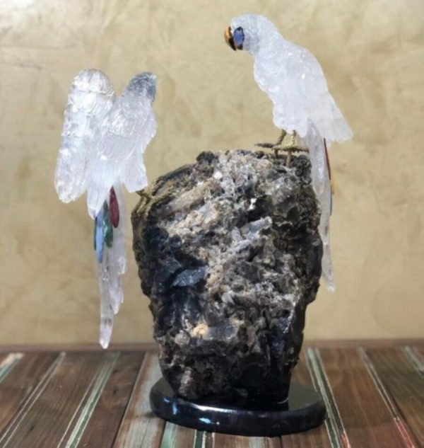 Dupla de araras de cristal - Image 3