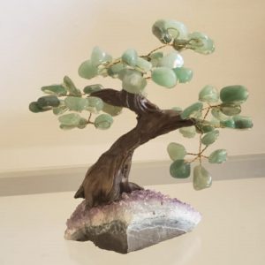 Árvore Bonsai Quartzo verde M